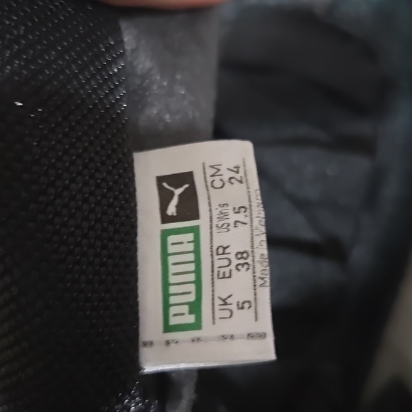 Puma Black Shoes boxing wrestling - Picture 2 of 5